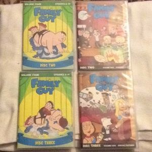 Family Guy lot Of Four DVD’s